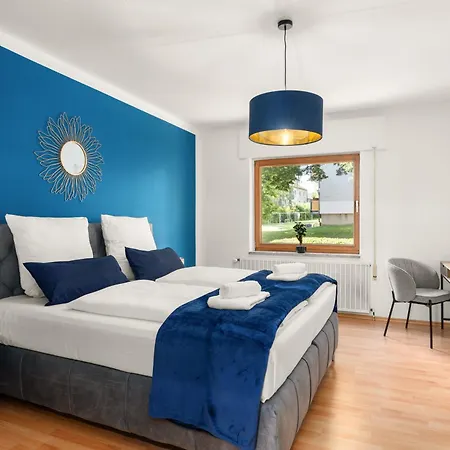 Stilvolles - Boxspringbetten - Netflix Appartement